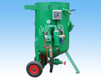 移动喷砂机